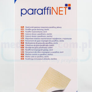 Parafínový obvaz 10*40cm namočený v parafínu 1 ks.